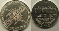 BRD 5 DM 1 Unze Feinsilber Motiv 5 DM Germanisches Museum -