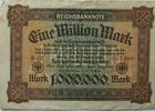 Deutsches Reich 1 Million Mark KM: 86 a -