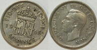 Großbritannien 6 Pence 1945 ss 5,00 EUR Differenzbesteuert nach §25a UStG zzgl. 5,90 EUR Versand