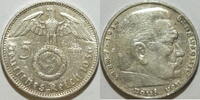 3. Reich 5 RM 1936 F ss 22,50 EUR Differenzbesteuert nach §25a UStG zzgl. 5,90 EUR Versand