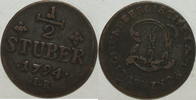 Berg 1/2 Stuber Karl Theodor 1742-1799 -