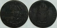 Östereich 1 Kreuzer 1816 B s 9,00 EUR Differenzbesteuert nach §25a UStG zzgl. 5,90 EUR Versand