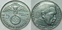 3. Reich 5 RM 1937 J ss 22,50 EUR Differenzbesteuert nach §25a UStG zzgl. 5,90 EUR Versand