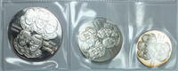 Silbermedallien 1975 USA Silbermed. zur Apollo / Sojus Mission Feinsilber  Gesamtgewicht: 96 g PP eingeschweißt