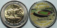 Süd Afrika 5 Rand Fußball WM 2010 Stadion Rustenburg -