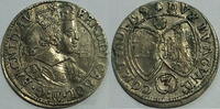3 Kreuzer 1643 Burgund Erzherzog Ferdinand Carl 1632-1662 vz