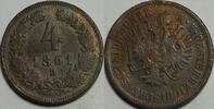 Österreich / Ungarn 4 Kreuzer Franz Joseph I. (1848-1916 -