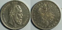 Würtemberg 5 Mark Karl -