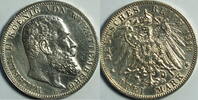 Würtemberg 3 Mark Wilhelm II. -