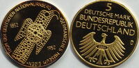 BRD 5 DM Germanisches Museum Nachprägung -