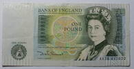 Bank of England 1 Pfund 1978 - 84 World Paper Money 377 b aus dem Umlauf 4,90 EUR Differenzbesteuert nach §25a UStG zzgl. 5,90 EUR Versand