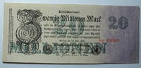 Deutschland 20 Millionen Mark World Paper Money 97 b -