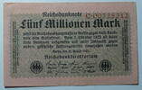 Deutschland 5 Millionen Mark World Paper Money 105 -