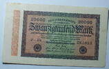 Deutschland 20 000 Mark World Paper Money 85 b -