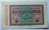 Deutschland 20 000 Mark World Paper Money 85 b -