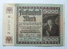 Deutschland 5000 Mark World Paper Money 81 d -