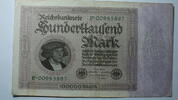 Deutschland 100 000 Mark World Paper Money 83 a -