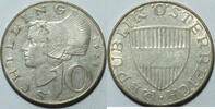Österreich 10 Schilling 1958 ss 7,50 EUR  zzgl. 5,90 EUR Versand