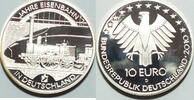 10 Euro 2010 Deutschland 175 Jahre Eisenbahn PP