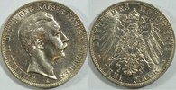 Kaiserreich Preussen 3 Mark 3 Mark Wilhelm II