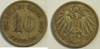 Kaiserreich Deutsches Reich 10 Pfennig -
