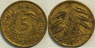 Weimar 5 Pf 1936 A ss 1,00 EUR Differenzbesteuert nach §25a UStG zzgl. 5,90 EUR Versand