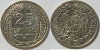 Kaiserreich 25 Pfennig Kursmünze