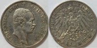 Sachsen 3 Mark 3 Mark Kursmünze Sachsen 1909