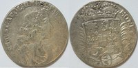 Mecklenburg Güstrow 2/3 Taler Christian Ludwig I. (1658-1692)