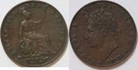 England 1/2 Penny Georg IV. (1820-1830)