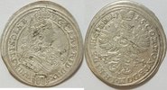 Schlesien Württemberg 6 Kreuzer Carl Friedrich von Öls 1704-1744