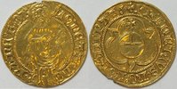Frankfurt Reichsmünzstätte Goldgulden Friedrich III 1440 - 1493, Goldgulden o.J. mit Imperator Titel