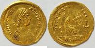 Byzanz Semissis Kaiser 527 - 565 n. Chr. 2,02 g Gold