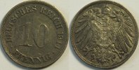 Kaiserreich Deutsches Reich 10 Pfennig -
