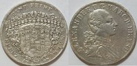 Brandenburg Ansbach 1 Konventionstaler Christian Friedrich Karl Alexander 1757-1791