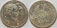 Kaiserreich Baden 2 Mark Friedrich und Luise von Baden