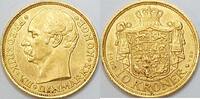 Dänemark 10 Kronen Friedrich VII