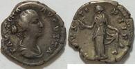 Römische Kaiserzeit Denar Faustuina Fila 175 n. chr. drap. Büste Fastina Augusta
