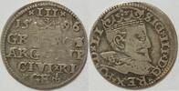 Polen Riga 3 Gröscher Sigismund III 1587 - 1632