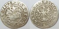 Litauen Reitergroschen Sigismund I, 1506-44 0,9 g. Silber