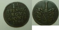 Sachsen Gotha Altenburg 1 1/2 Pfennig Friedrich III.