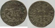 Frankreich / Lothringen Denier Charles IV 1. Regierung 1625 - 1634 Im Wappen 2 Fische rechts