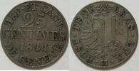 Schweiz 25 Centimo Kanton Genf