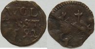 Wolgast Stadt Pfennig Stift Greif Philipp Julius 1592-1625
