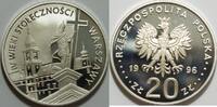 Polen 20 Zloty 400 Jahre Warschau selten