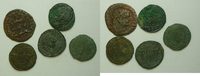 Römisches Kaiserreich Lot Lot über 5 verschiedene undatierte Bronzemünzen