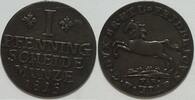 Braunschweig 1 Pfennig Friedrich Wilhelm