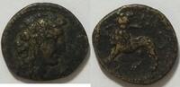 Lydien AE 16/18 mm Kopf des Dionysos rechts