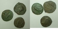 Rheingermanen Lot drei Beischläge zu Münzen Constantin I.