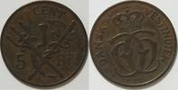Dänisch West Indien 5 Cent